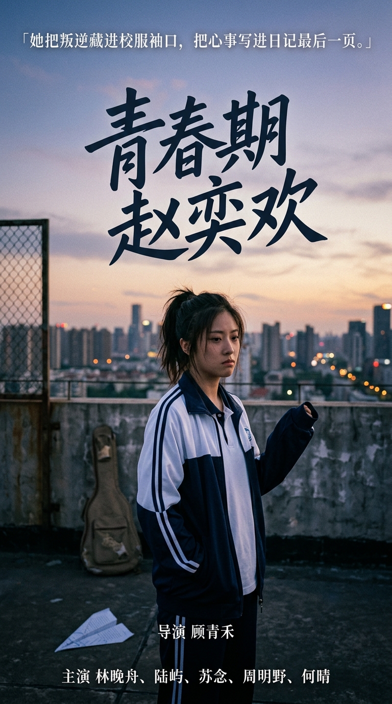 《青春期赵奕欢》主视觉海报